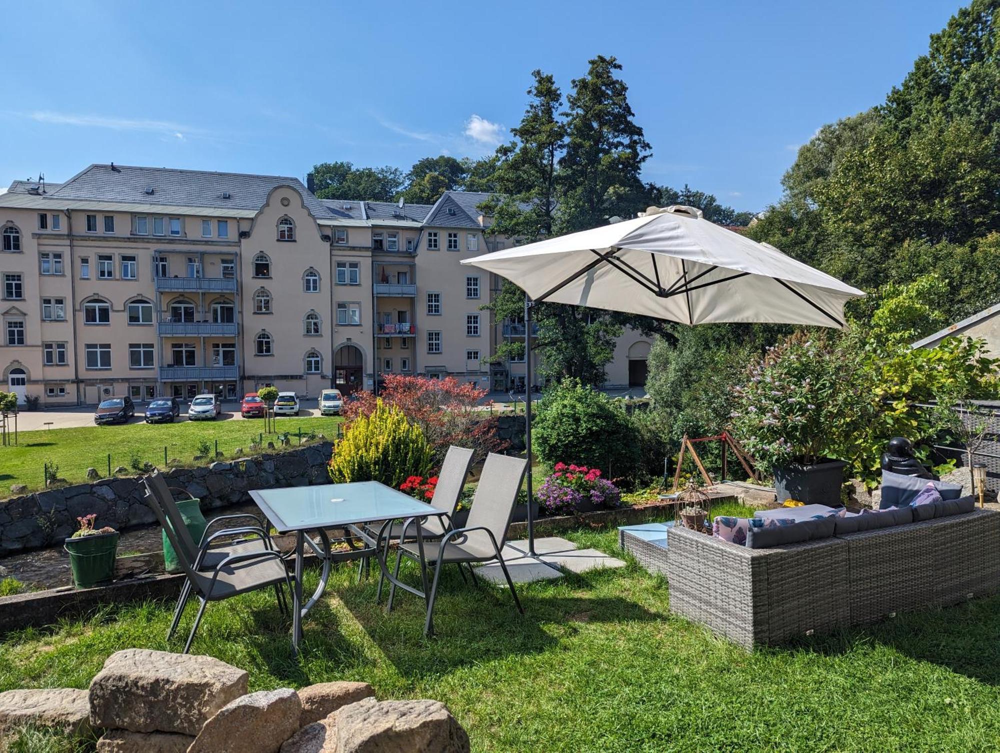 Famzi - Urlaubsmagie - Familienwohnung Mit Gemeinschaftsgarten, -Sauna & -Pool Sebnitz Εξωτερικό φωτογραφία