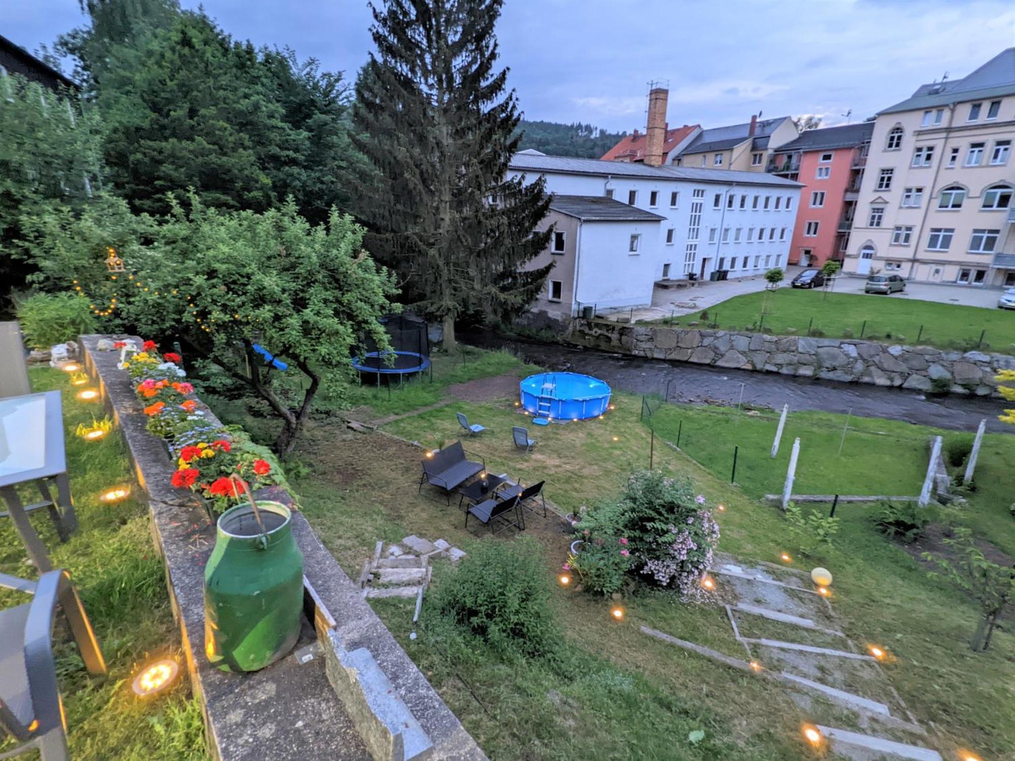 Famzi - Urlaubsmagie - Familienwohnung Mit Gemeinschaftsgarten, -Sauna & -Pool Sebnitz Εξωτερικό φωτογραφία