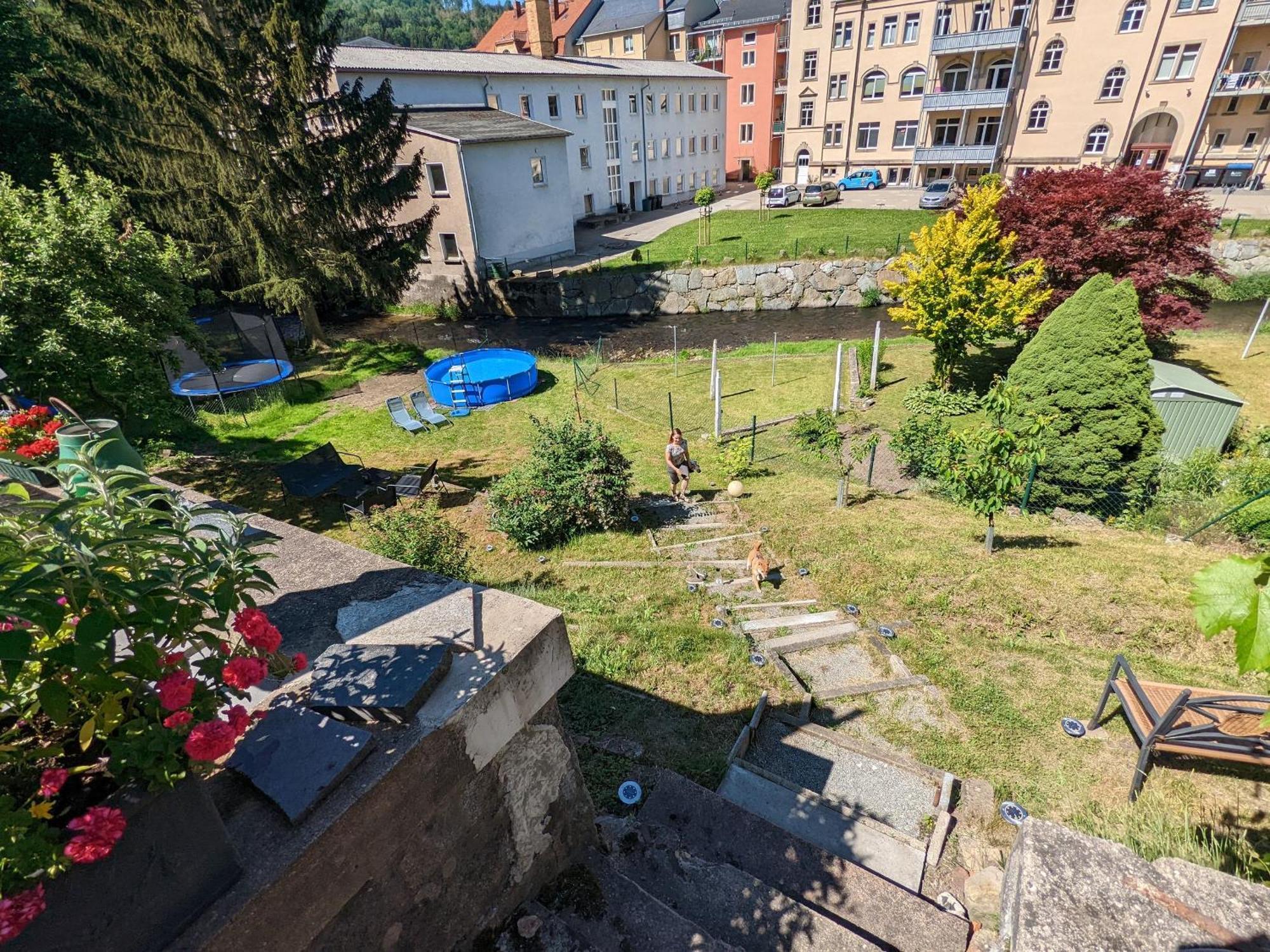 Famzi - Urlaubsmagie - Familienwohnung Mit Gemeinschaftsgarten, -Sauna & -Pool Sebnitz Εξωτερικό φωτογραφία